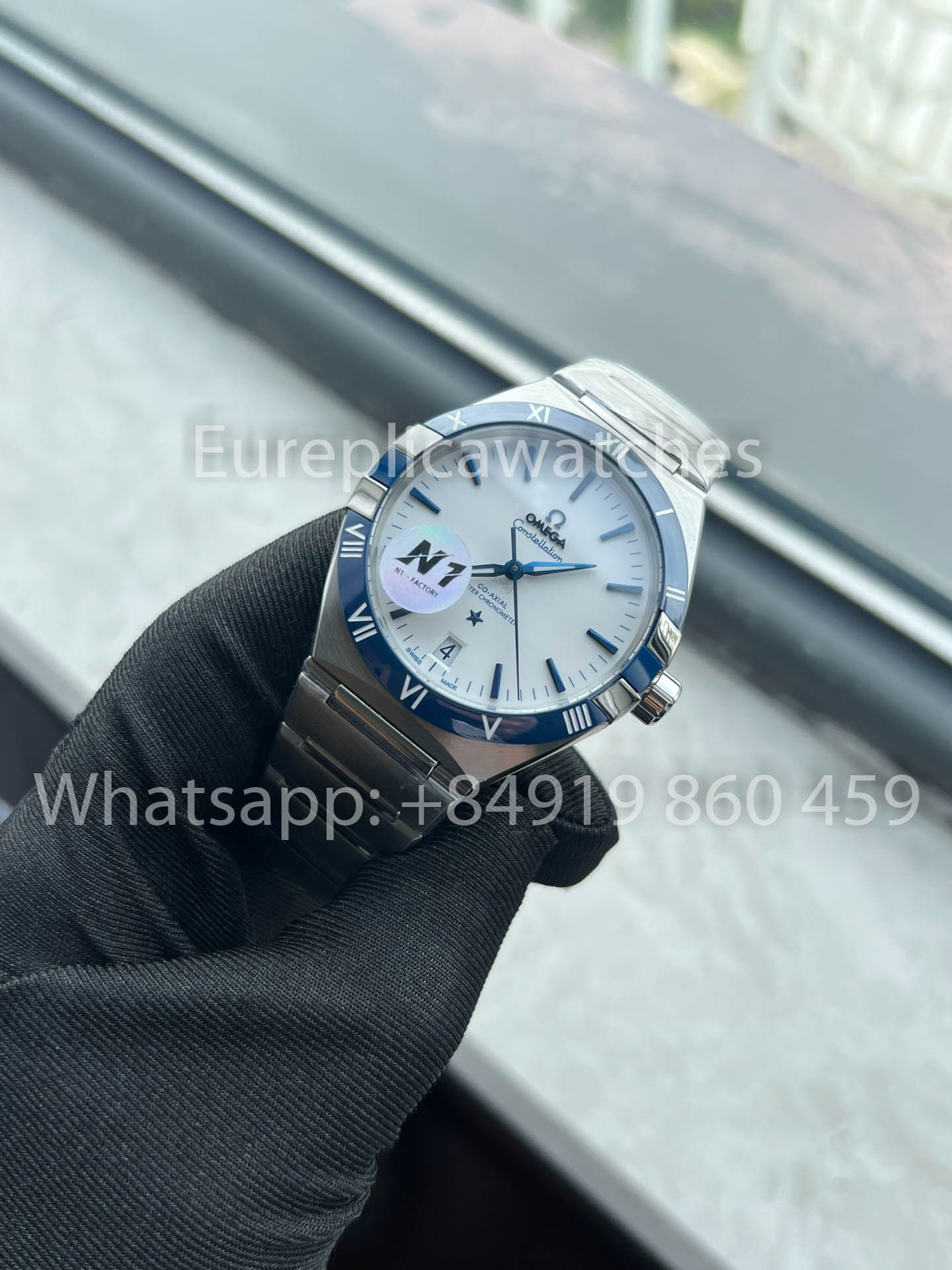 Omega Constellation Chronometer 131.30.41.21.99.001 White Dial 1:1  versione migliore N1 Fabbrica