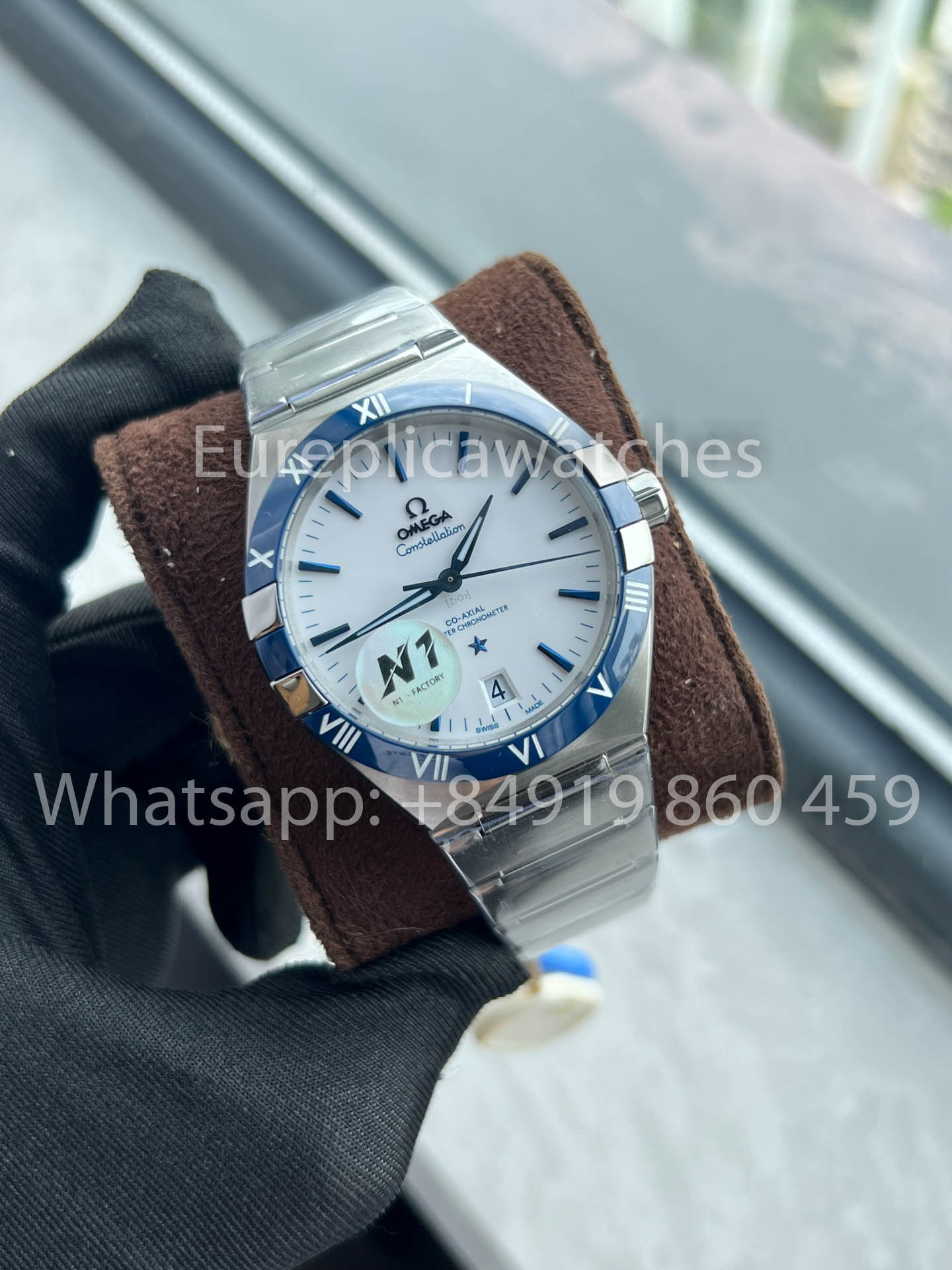 Omega Constellation Chronometer 131.30.41.21.99.001 White Dial 1:1  versione migliore N1 Fabbrica