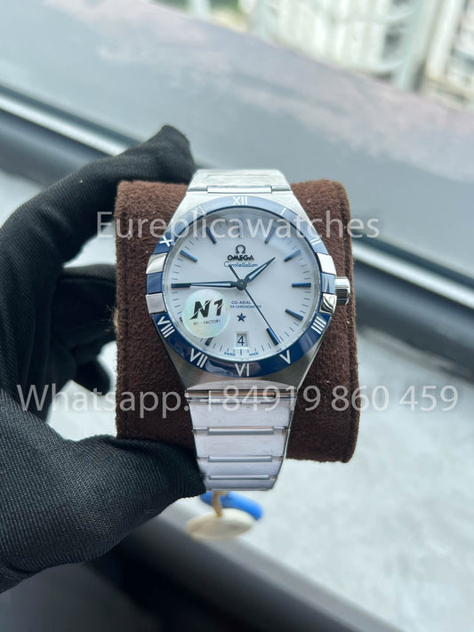 Omega Constellation Chronometer 131.30.41.21.99.001 White Dial 1:1  versione migliore N1 Fabbrica