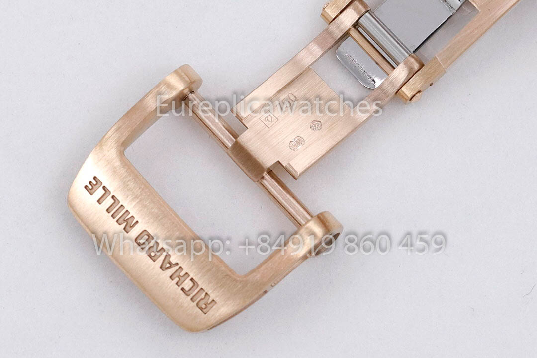 replica Richard Mille RM 07-01 Red cinturino Rose Gold 1:1 Super Clone ZF Fabbrica