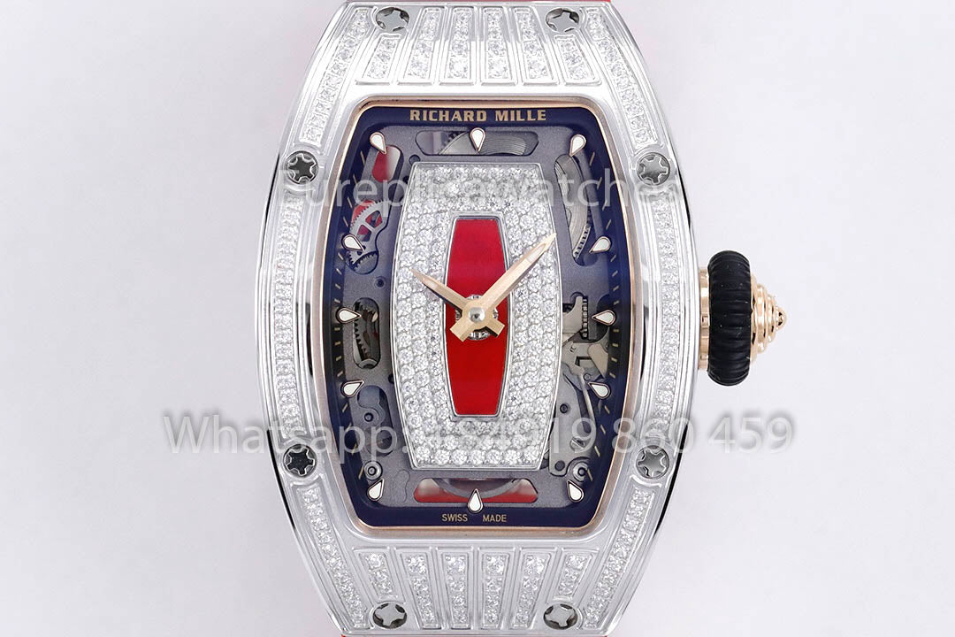 replica Richard Mille RM 07-01 Red cinturino 1:1 Super Clone ZF Fabbrica