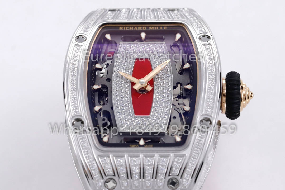 replica Richard Mille RM 07-01 Red cinturino 1:1 Super Clone ZF Fabbrica