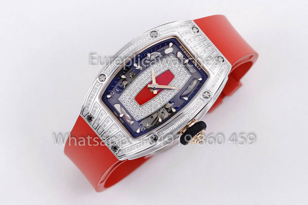 replica Richard Mille RM 07-01 Red cinturino 1:1 Super Clone ZF Fabbrica