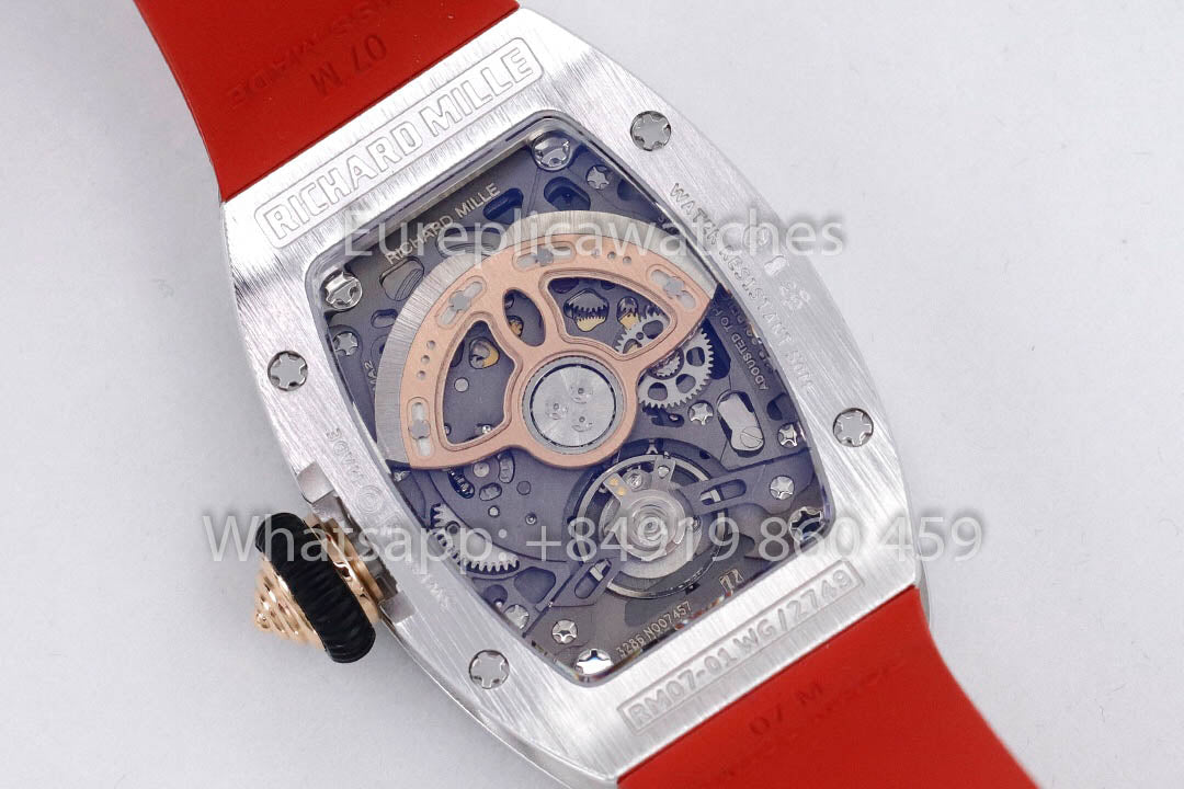 replica Richard Mille RM 07-01 Red cinturino 1:1 Super Clone ZF Fabbrica
