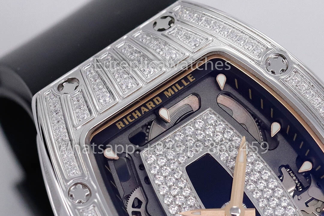 replica Richard Mille RM 07-01 Black cinturino 1:1 Super Clone ZF Fabbrica