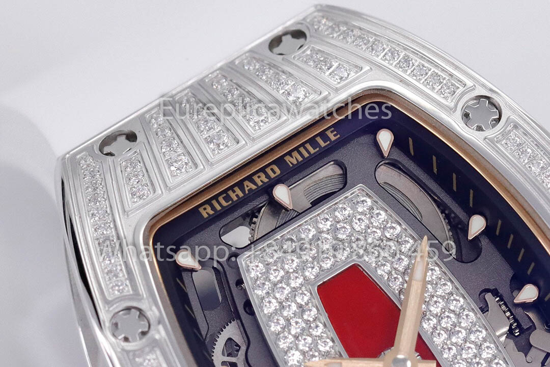 replica Richard Mille RM 07-01 White cinturino 1:1 Super Clone ZF Fabbrica
