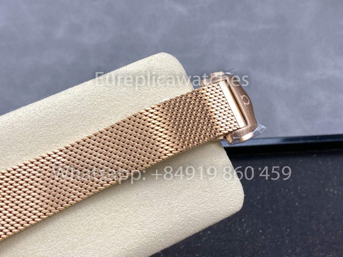 Omega Seamaster 220.50.43.22.02.001 Bronze Oro e Borgonha 1:1 Super Clone VS Fabricbrica Ultra-Light