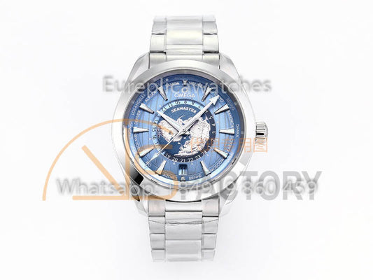 [Sale Off] Omega Seamaster Aqua Terra GMT Worldtimer 210.30.44.51.06.001  VS Fabbrica 1:1 Best Clone