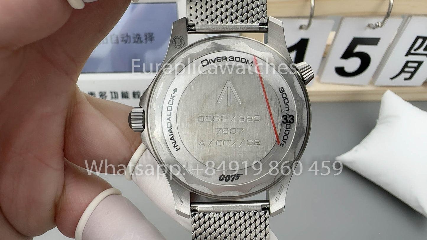 Omega Seamaster 210.90.42.20.01.001 James Bond 007 VS Fábrica 1:1 Super Clone V4