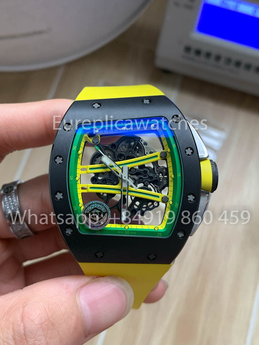 Richard Mille RM 61-01 ceramica Orange cinturino versione migliore 1:1 APS Fabbrica