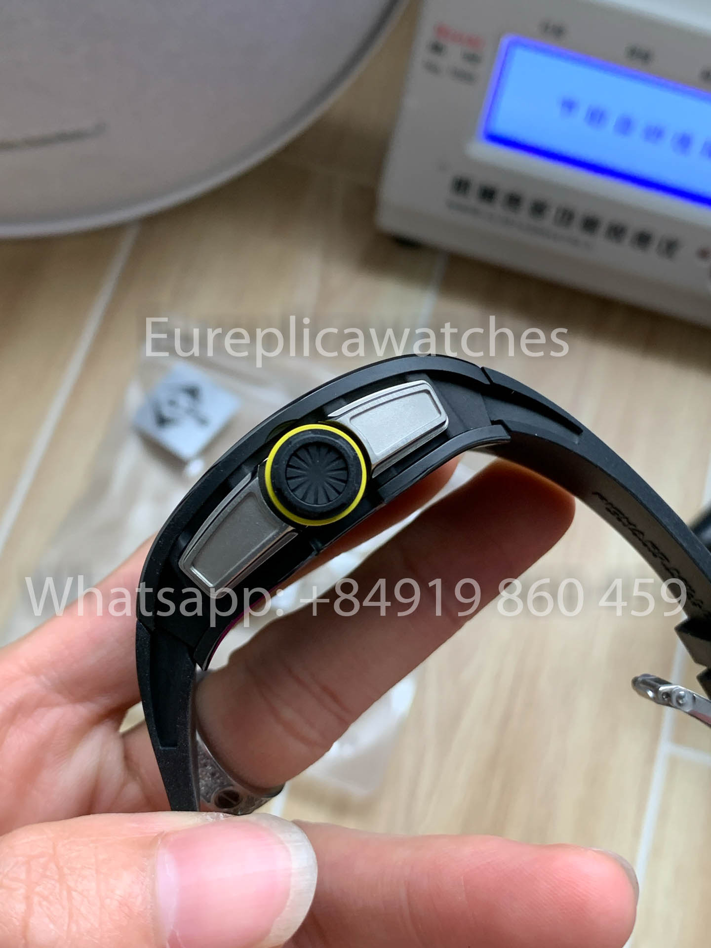 Richard Mille RM 61-01 ceramica Nero cinturino versione migliore 1:1 APS Fabbrica