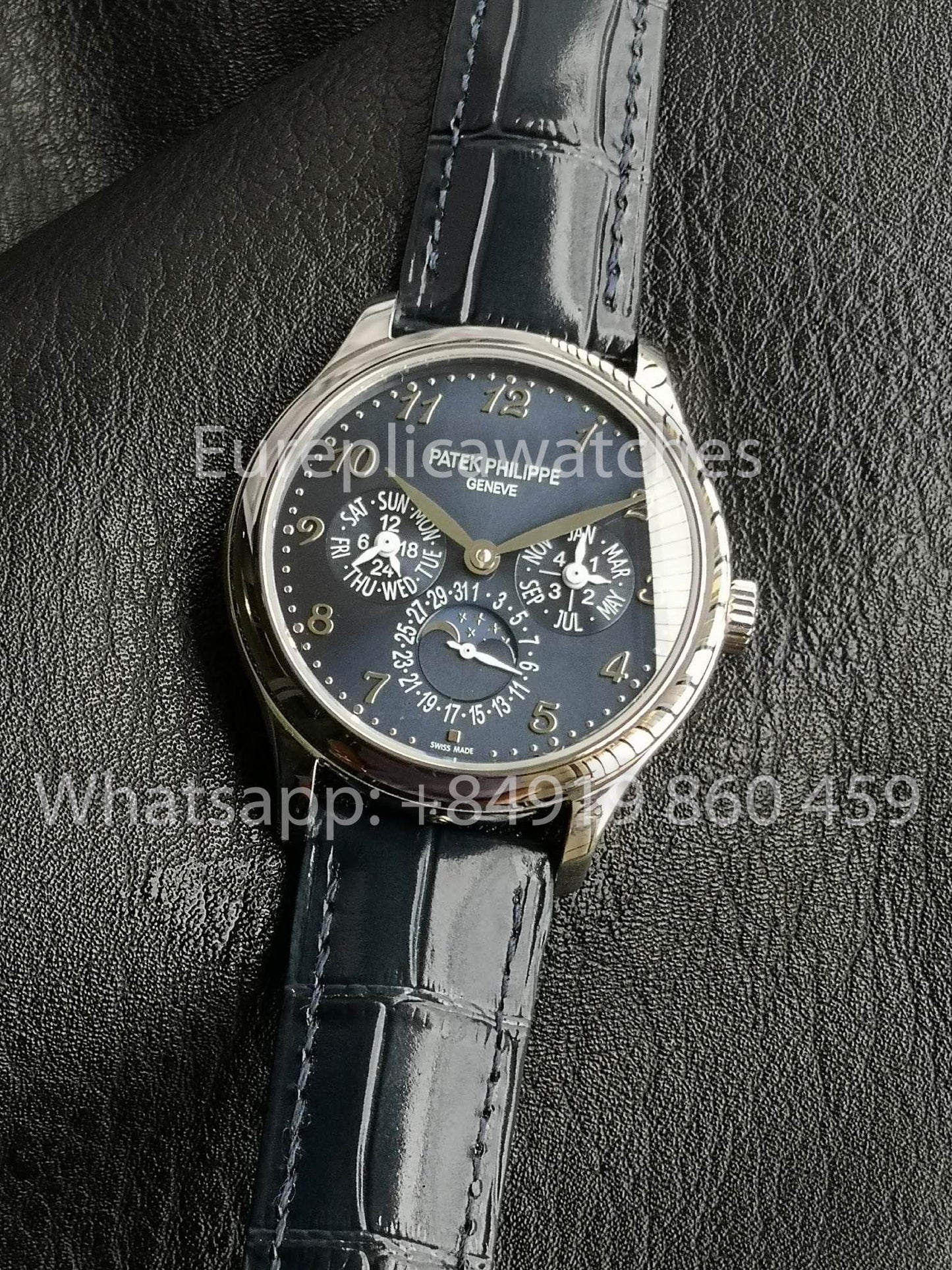Patek Philippe Grand Complications 5327G-001 cuadrante azul versión mayor 1:1 3K Fabbrica