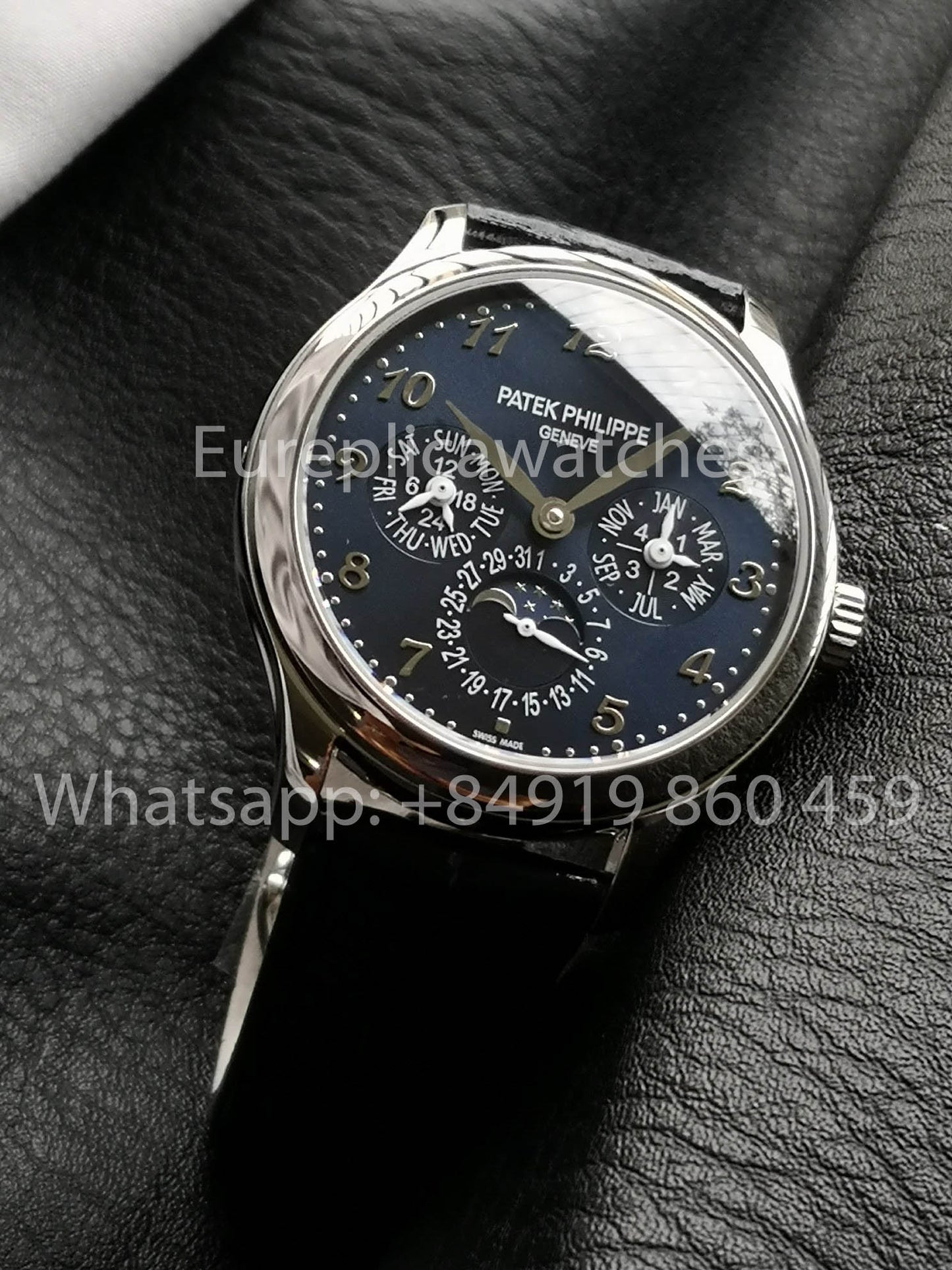 Patek Philippe Grand Complications 5327G-001 cuadrante azul versión mayor 1:1 3K Fabbrica