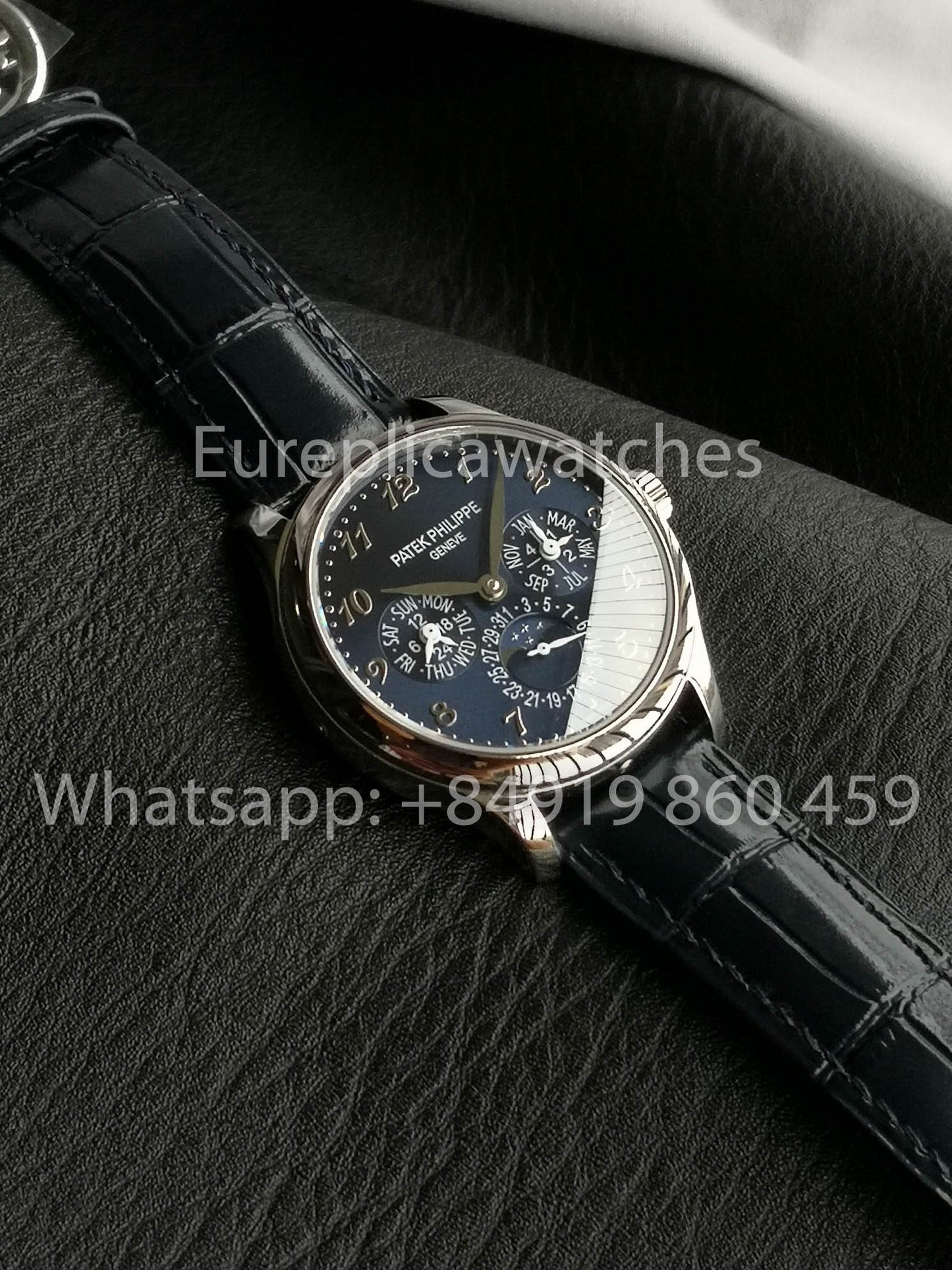 Patek Philippe Grand Complications 5327G-001 cuadrante azul versión mayor 1:1 3K Fabbrica