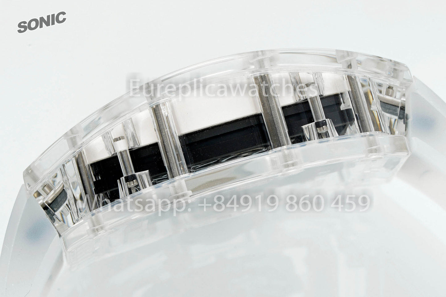 RICHARD MILLE RM055 AET REMOULD Transparente cinturino versão melhor 1:1 Sonic Fabbrica