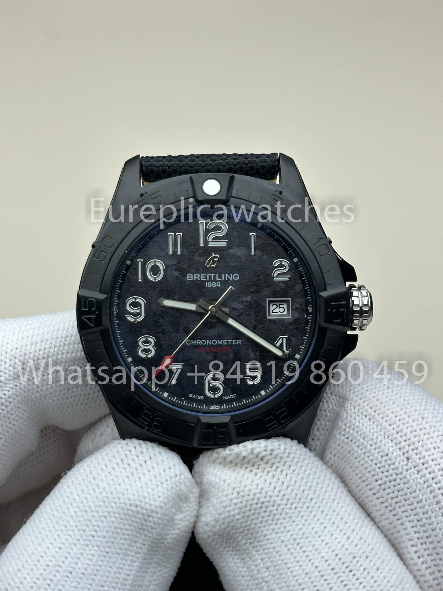 Breitling Avenger 42 Night Mission Ref. S17328101B1X1 para pilotos de caça a jato versão melhor 1:1