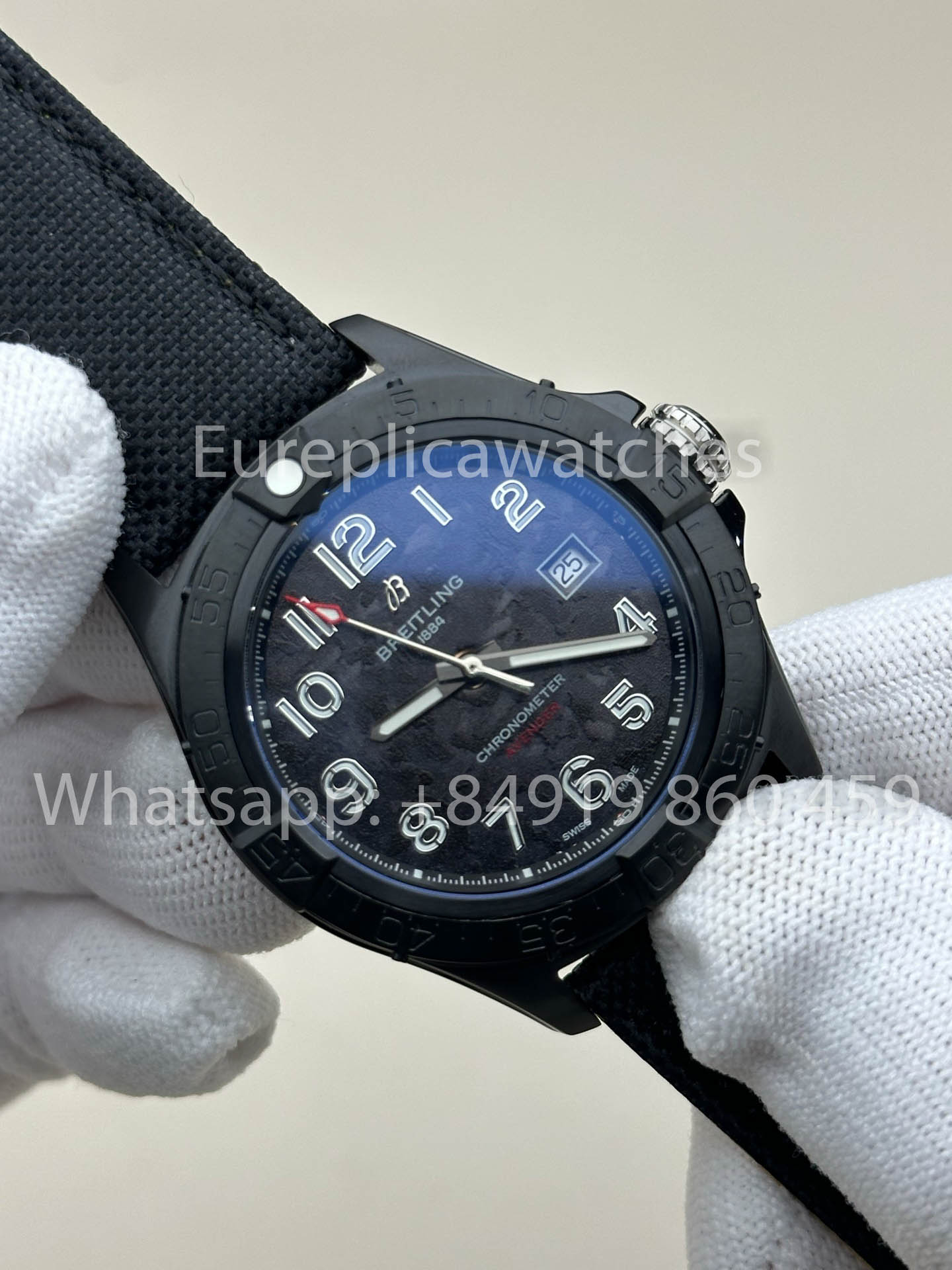 Breitling Avenger 42 Night Mission Ref. S17328101B1X1 para pilotos de caça a jato versão melhor 1:1