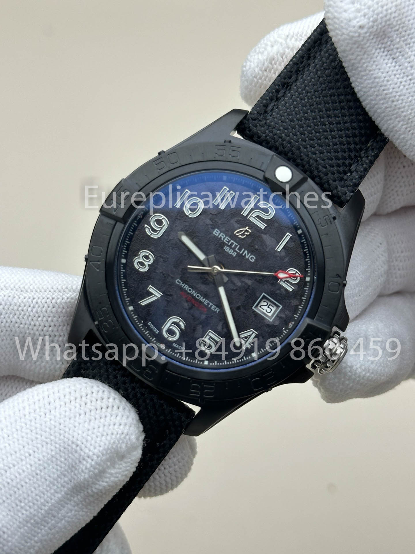 Breitling Avenger 42 Night Mission Ref. S17328101B1X1 para pilotos de caça a jato versão melhor 1:1
