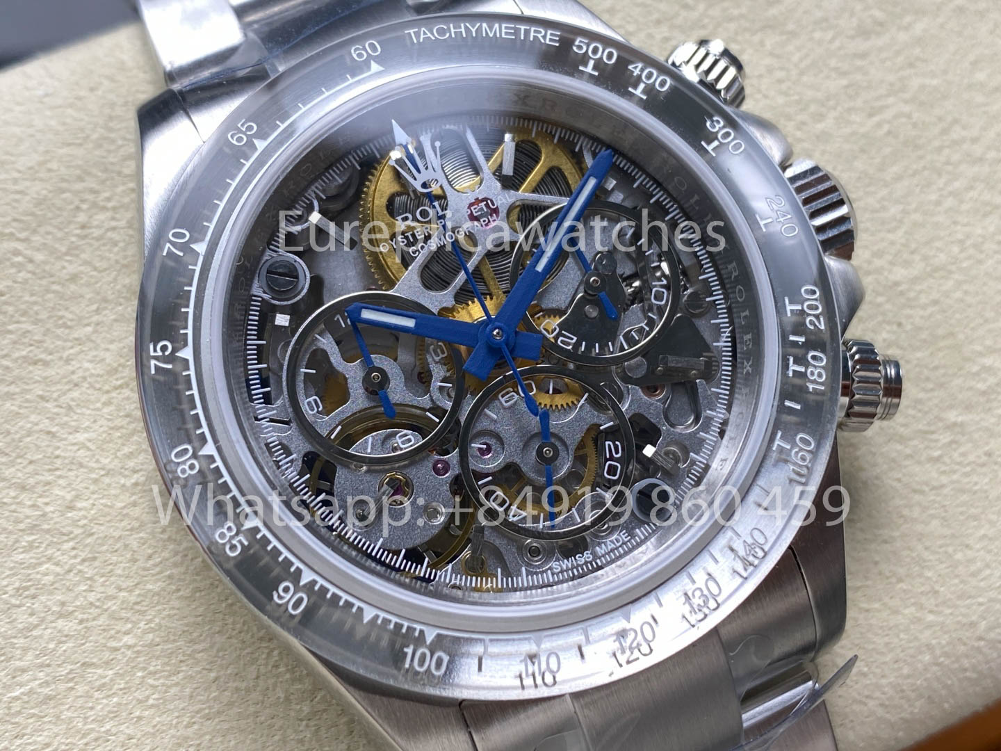 ADG Custom Rolex Daytona scheletrato quadrante Artisans de Genève “Glacier” versione migliore 1:1