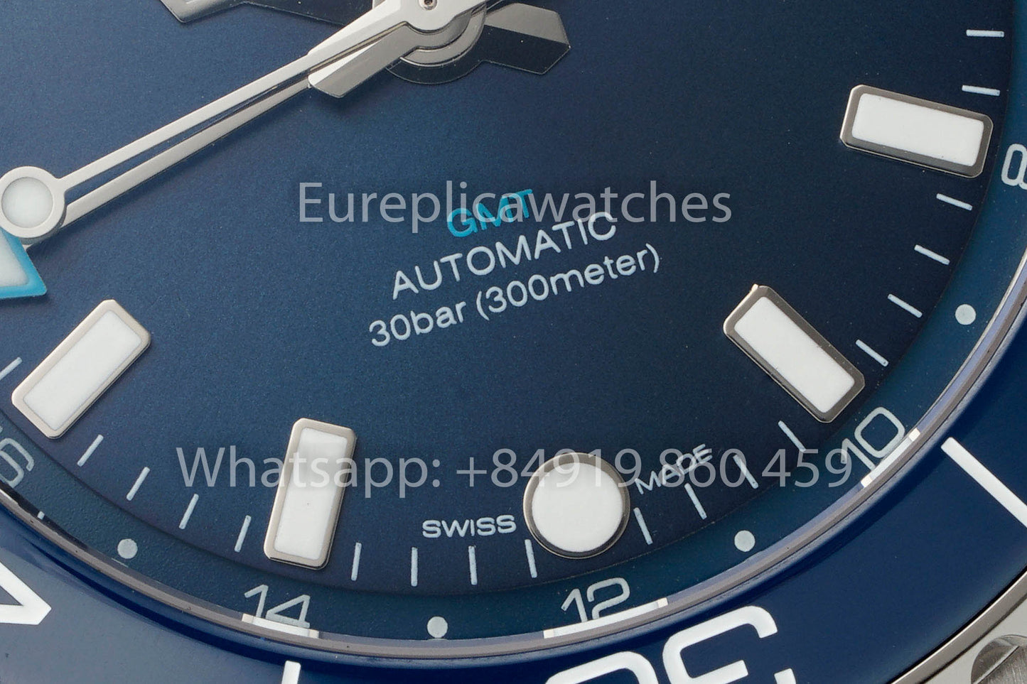 Longines HydroConquest GMT L3.790.4.96.6 cuadrante azul versión mayor 1:1 AF Fabbrica