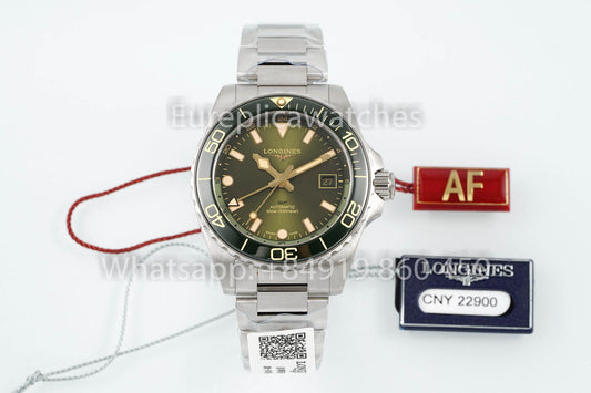 Longines HydroConquest GMT L3.790.4.06.6 acciaio inossidabile versione migliore 1:1 AF Fabbrica