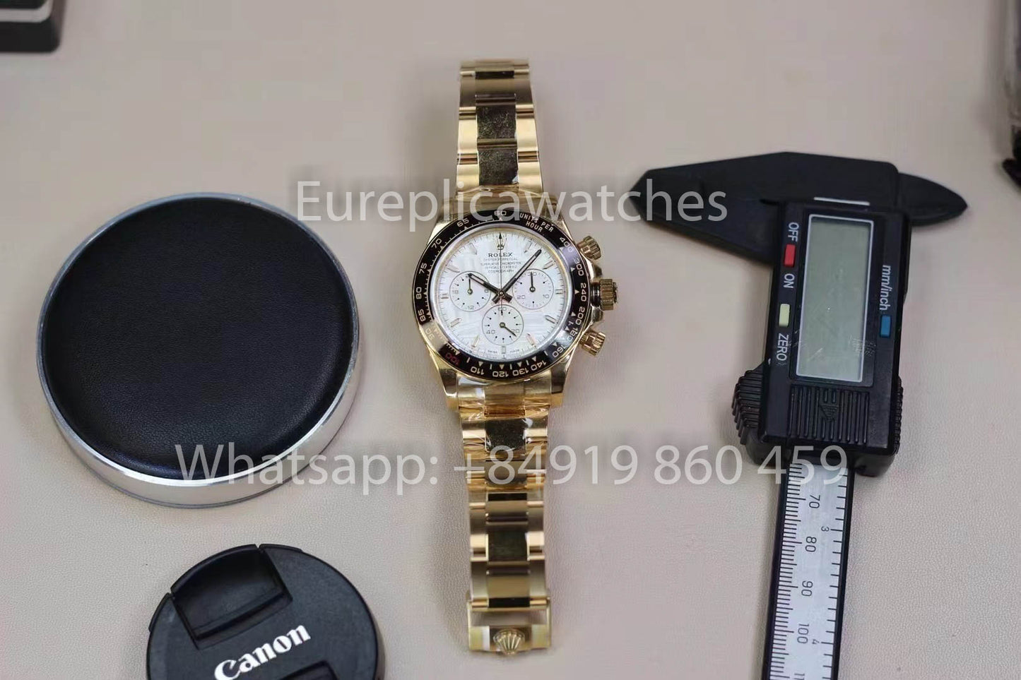 Rolex Daytona  Le Mans 100th Anniversary Meteorite Dial versione migliore 1:1 PPM Fabbrica Yellow gold
