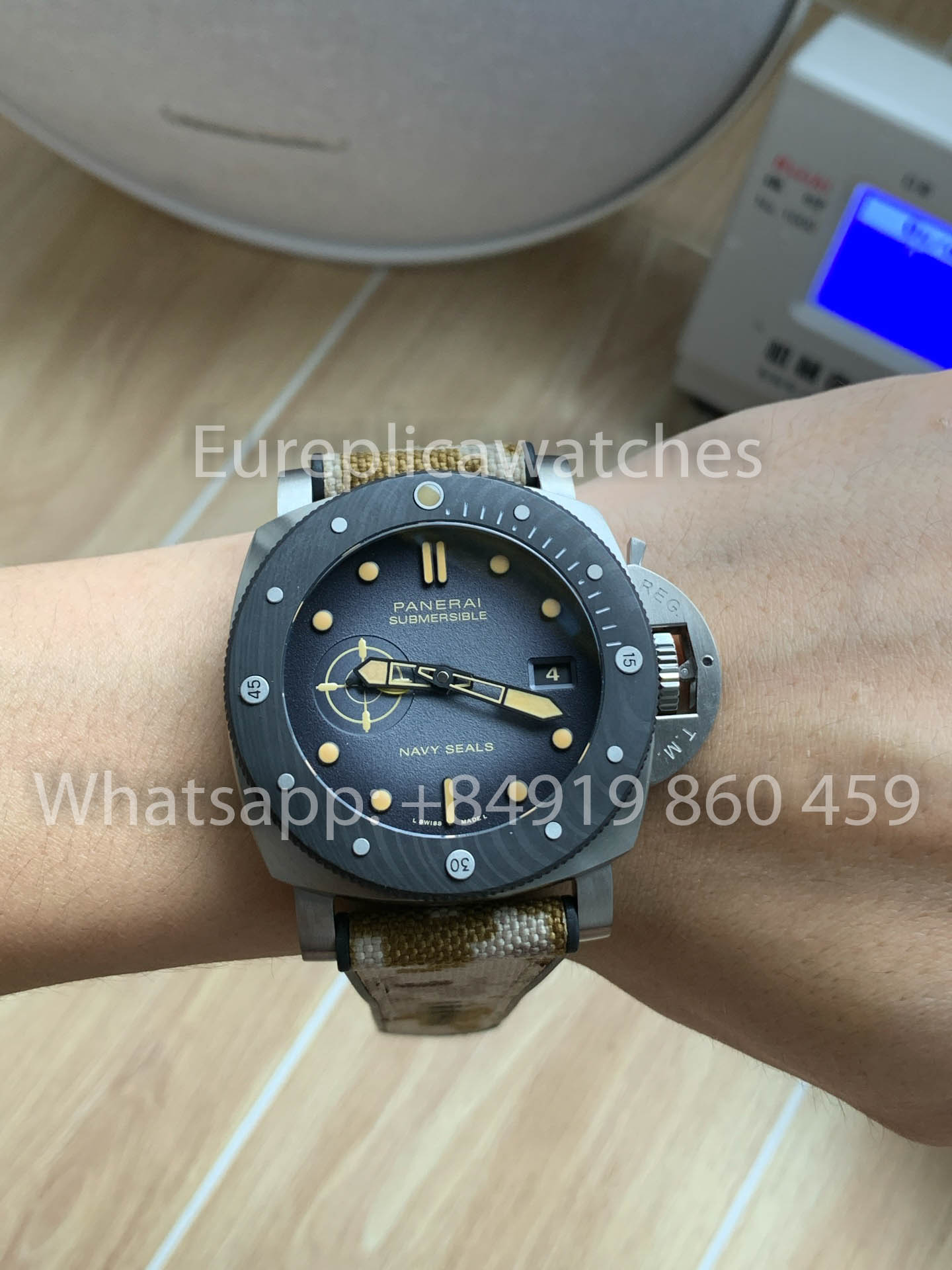 Panerai Submersível PAM1699 Navy SEALs PAM 1669 - VS Fabbrica