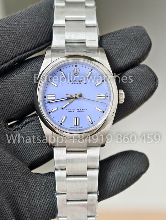 Rolex Oyster Perpetual M126000 36mm KRF Fabbrica versione migliore 1:1 Purple Dial