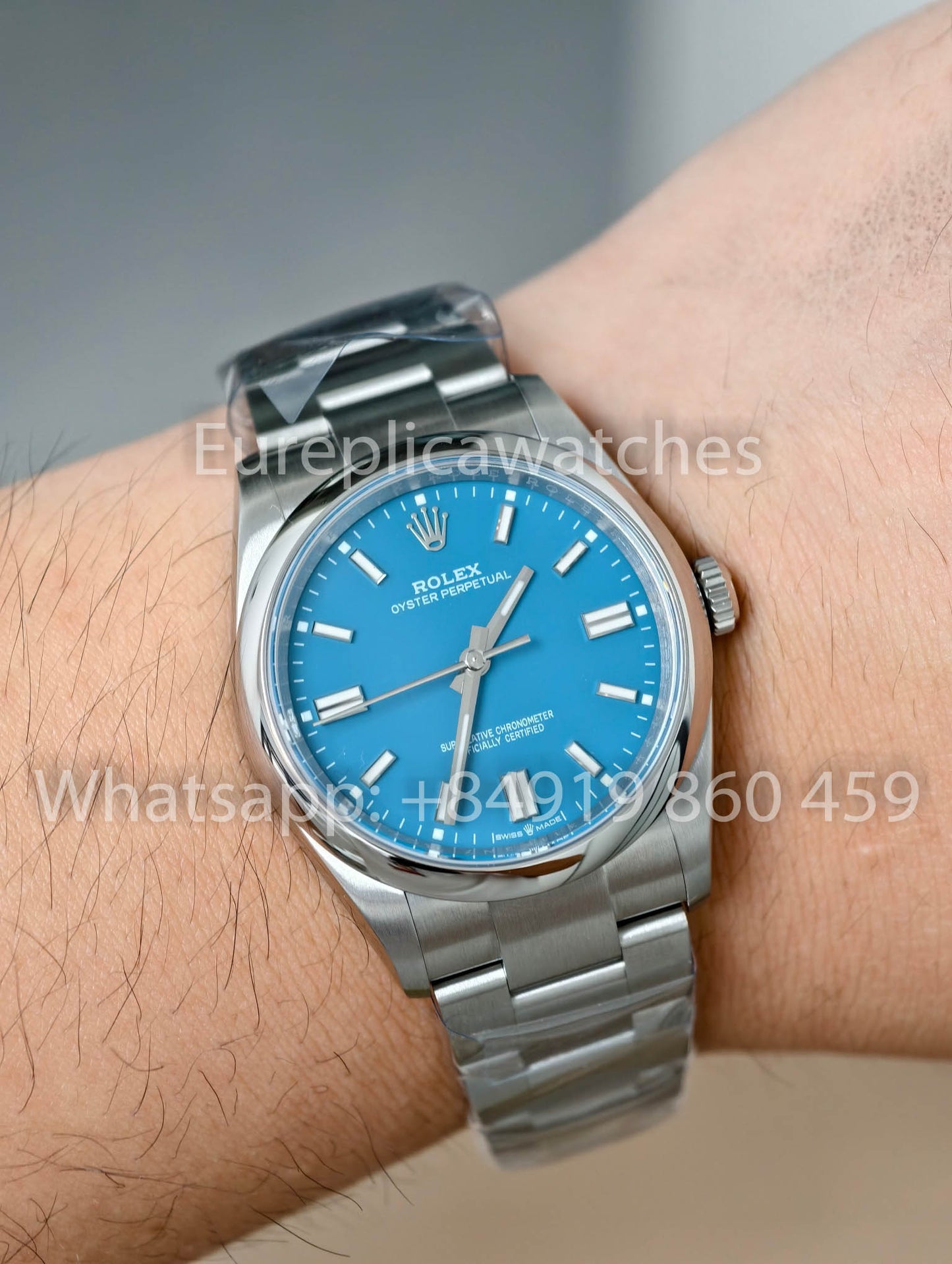 Rolex Oyster Perpetual M126000 36mm KRF Fabbrica versione migliore 1:1 Blue Dial