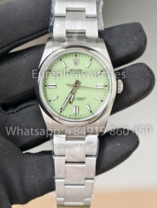 Rolex Oyster Perpetual M126000 36mm KRF Fabbrica versione migliore 1:1 Green Dial