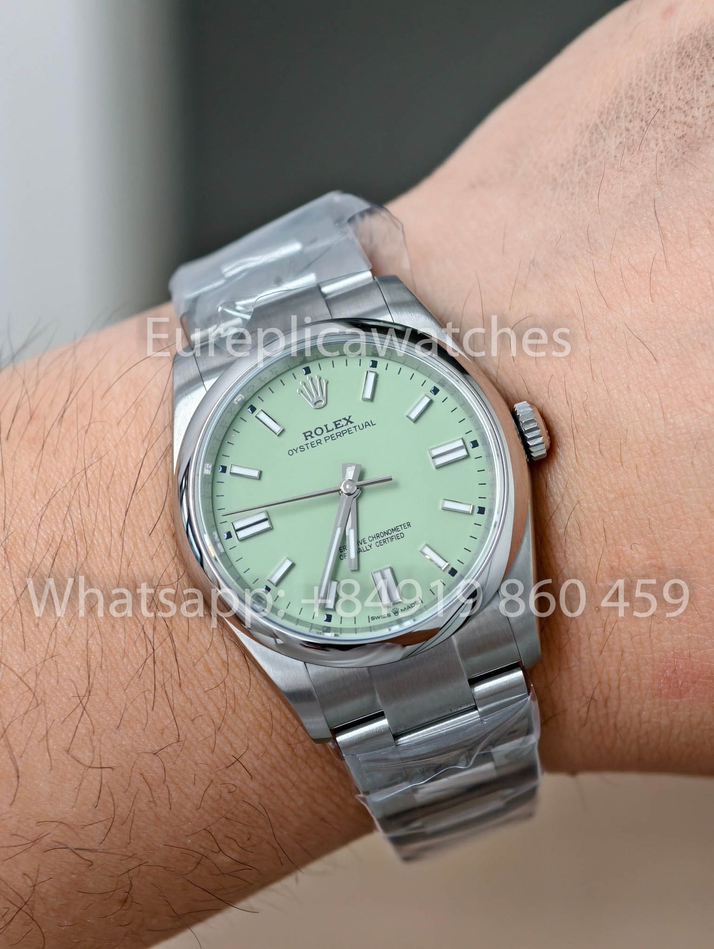 Rolex Oyster Perpetual M126000 36mm KRF Fabbrica versione migliore 1:1 Green Dial