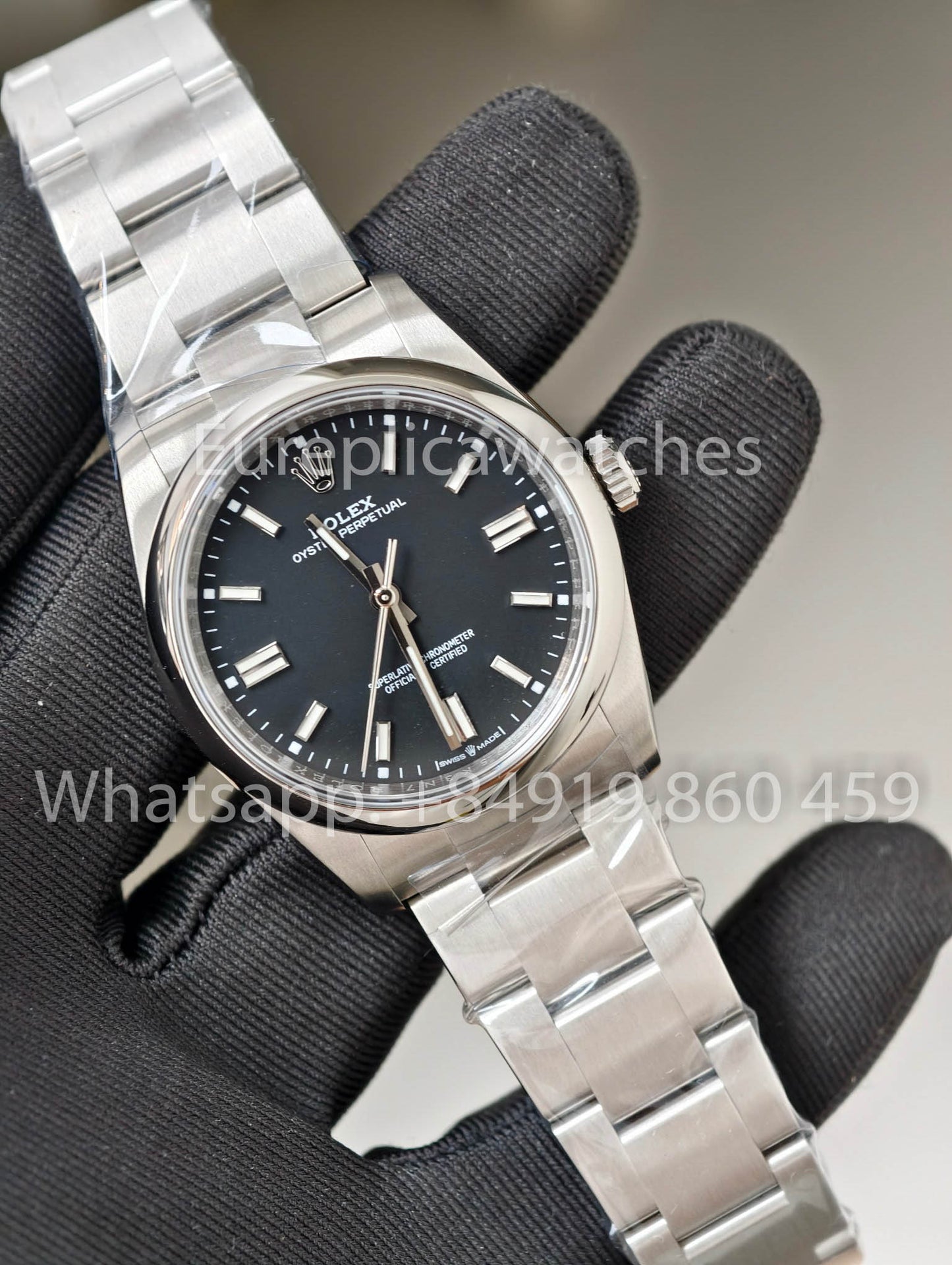 Rolex Oyster Perpetual M126000 36mm KRF Fabbrica versione migliore 1:1 Black Dial