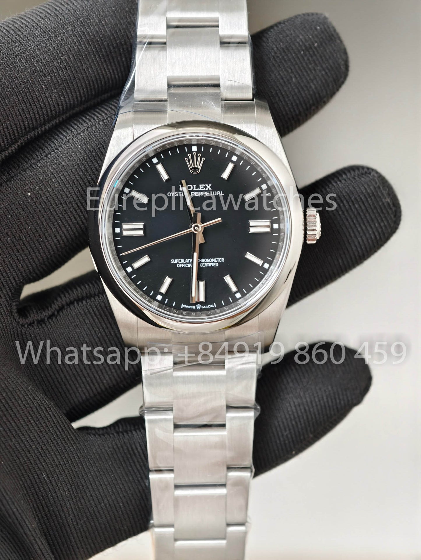 Rolex Oyster Perpetual M126000 36mm KRF Fabbrica versione migliore 1:1 Black Dial