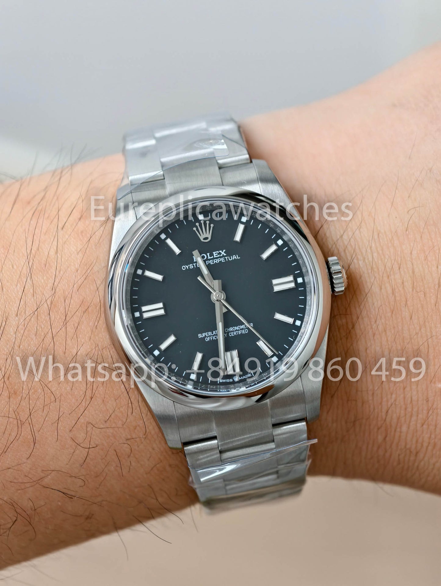 Rolex Oyster Perpetual M126000 36mm KRF Fabbrica versione migliore 1:1 Black Dial