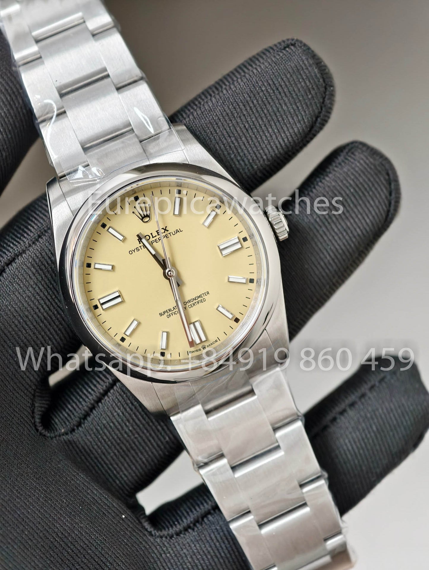 Rolex Oyster Perpetual M126000 36mm KRF versione migliore 1:1 Yellow Dial