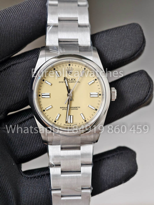 Rolex Oyster Perpetual M126000 36mm KRF versione migliore 1:1 Yellow Dial