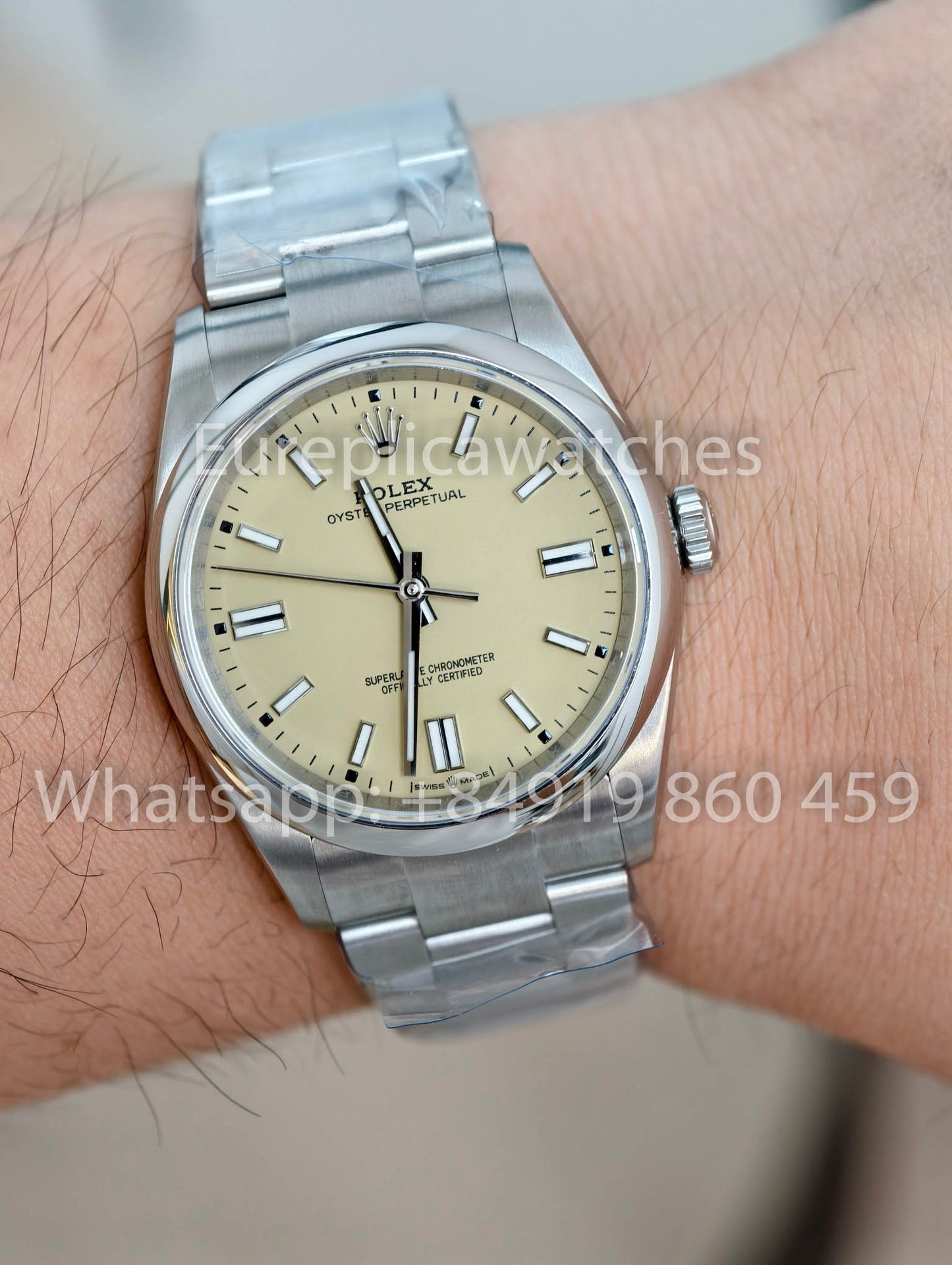 Rolex Oyster Perpetual M126000 36mm KRF versione migliore 1:1 Yellow Dial
