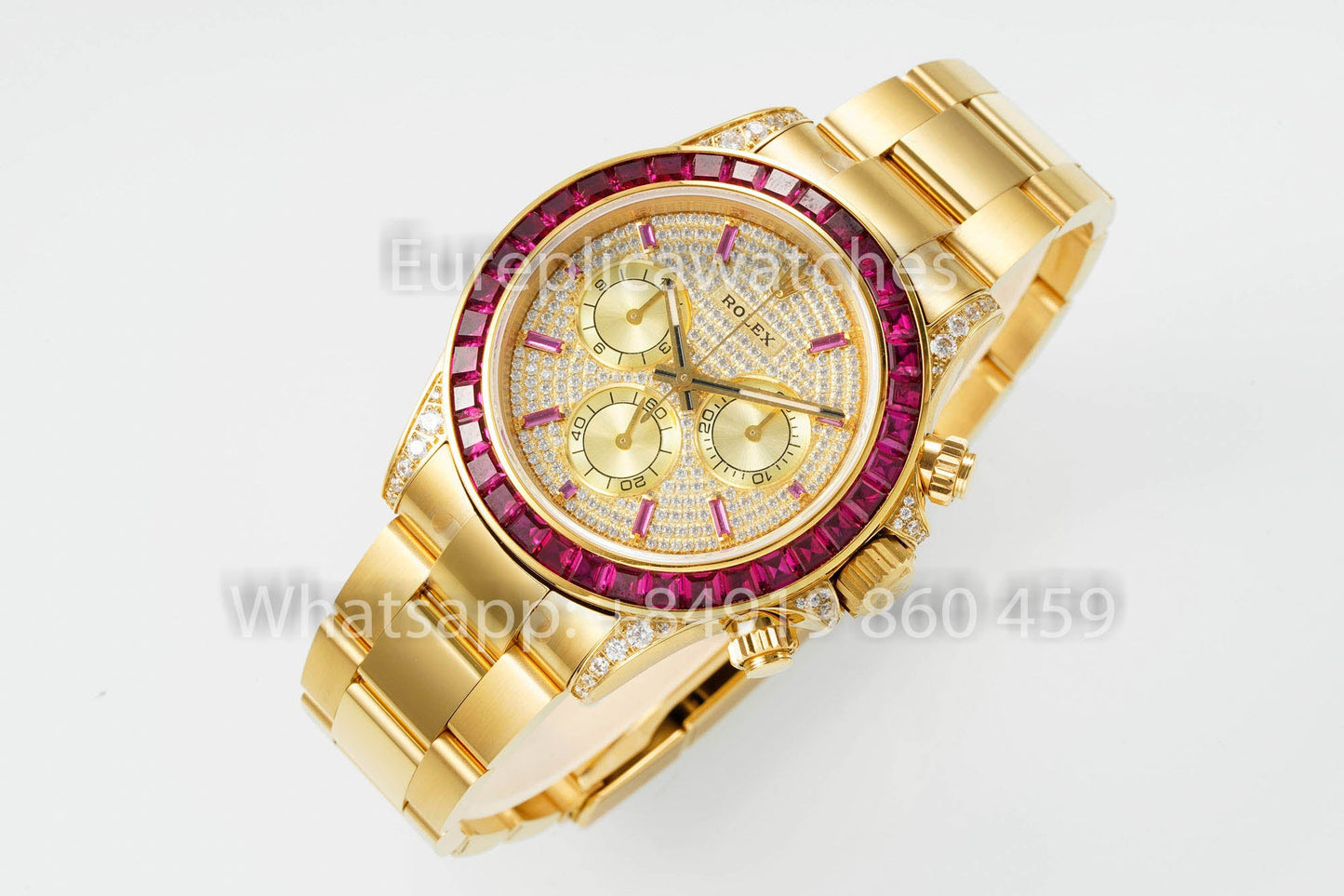 PPM Customized Modified Rolex Daytona Yellow Dial versione migliore 1:1 Yellow Gold