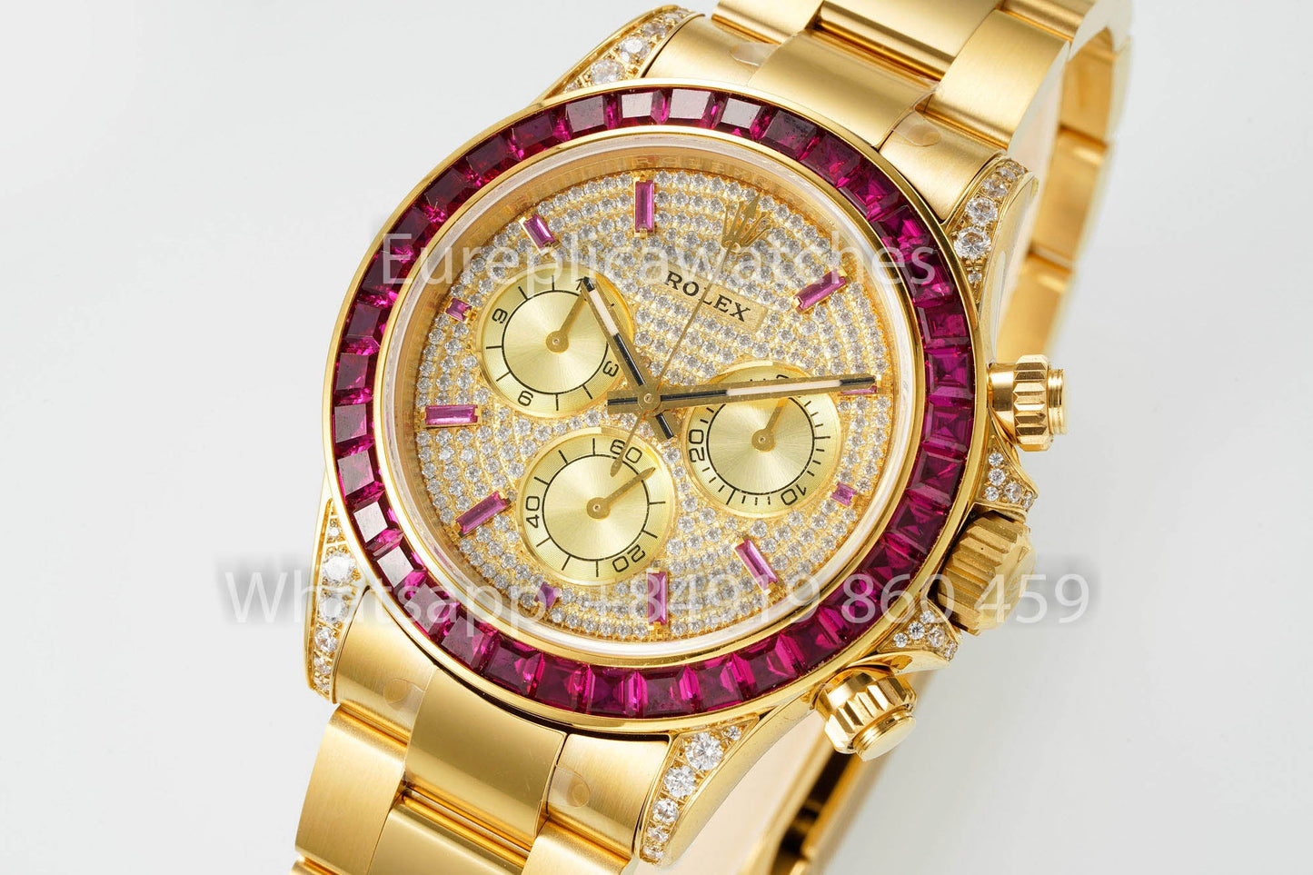 PPM Customized Modified Rolex Daytona Yellow Dial versione migliore 1:1 Yellow Gold