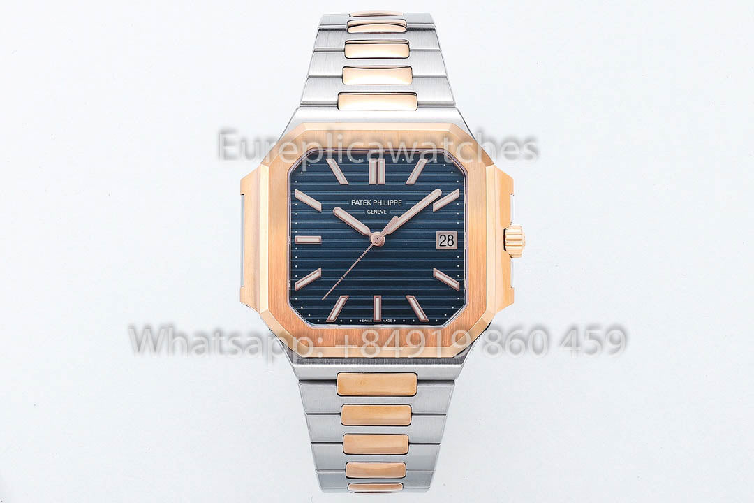 Patek Philippe Cubitus Series 5821/1AR esfera azul versión mejorada 1:1 PPF Fabrica