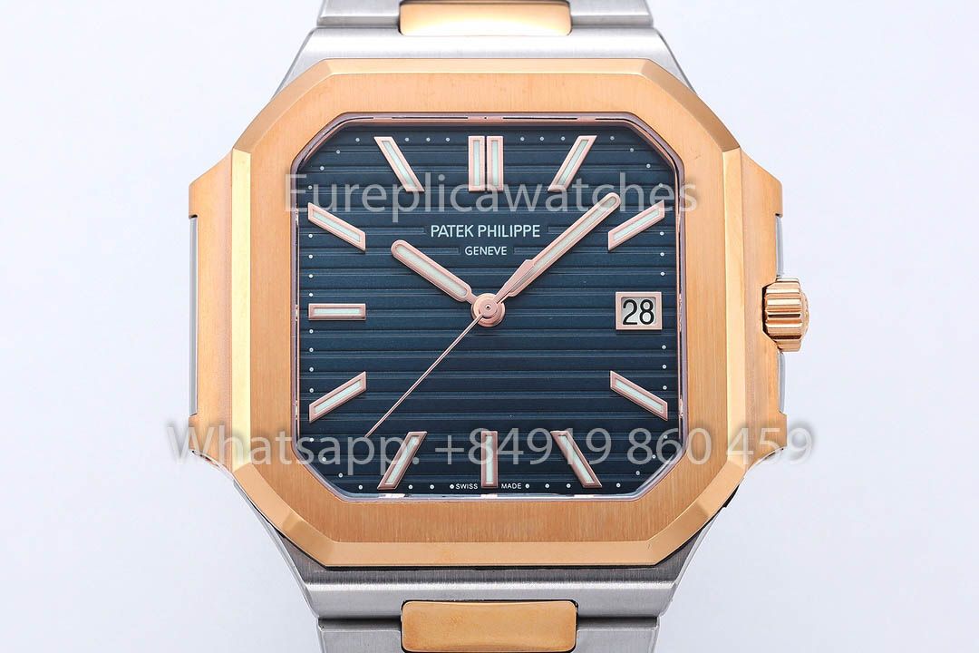 Patek Philippe Cubitus Series 5821/1AR esfera azul versión mejorada 1:1 PPF Fabrica