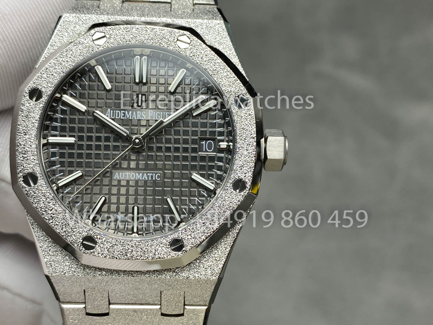 Audemars Piguet Royal Oak 15510ST.OO.1320ST.01 Frosted Oro versione migliore 1:1 APS Fabbrica Grigio quadrante