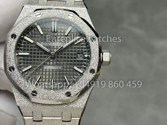 Audemars Piguet Royal Oak 15510ST.OO.1320ST.01 Frosted Oro versione migliore 1:1 APS Fabbrica Grigio quadrante