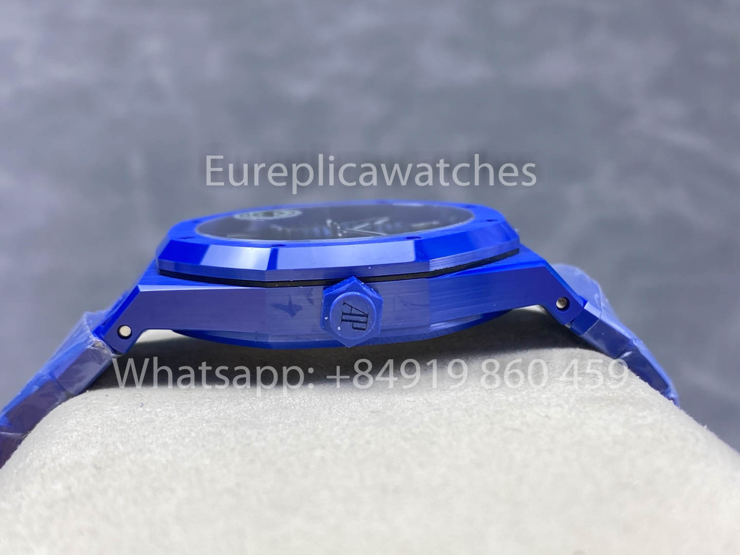 Audemars Piguet Royal Oak 15500ST quadrante blu versione migliore 1:1 Blu ceramica Cassa APS Fabbrica