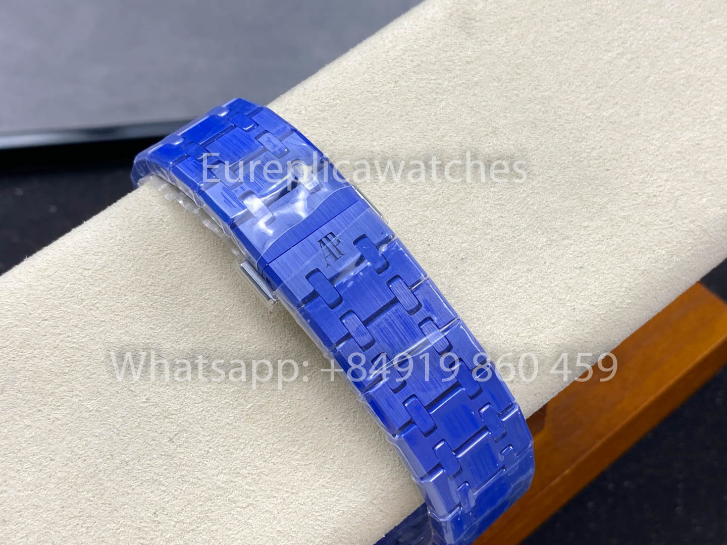 Audemars Piguet Royal Oak 15500ST quadrante blu versione migliore 1:1 Blu ceramica Cassa APS Fabbrica