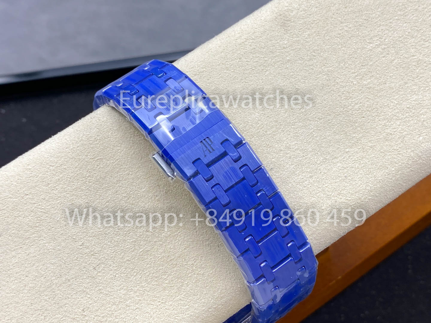 Audemars Piguet Royal Oak 15500ST quadrante bianco versione migliore 1:1 Blu ceramica Cassa APS Fabbrica