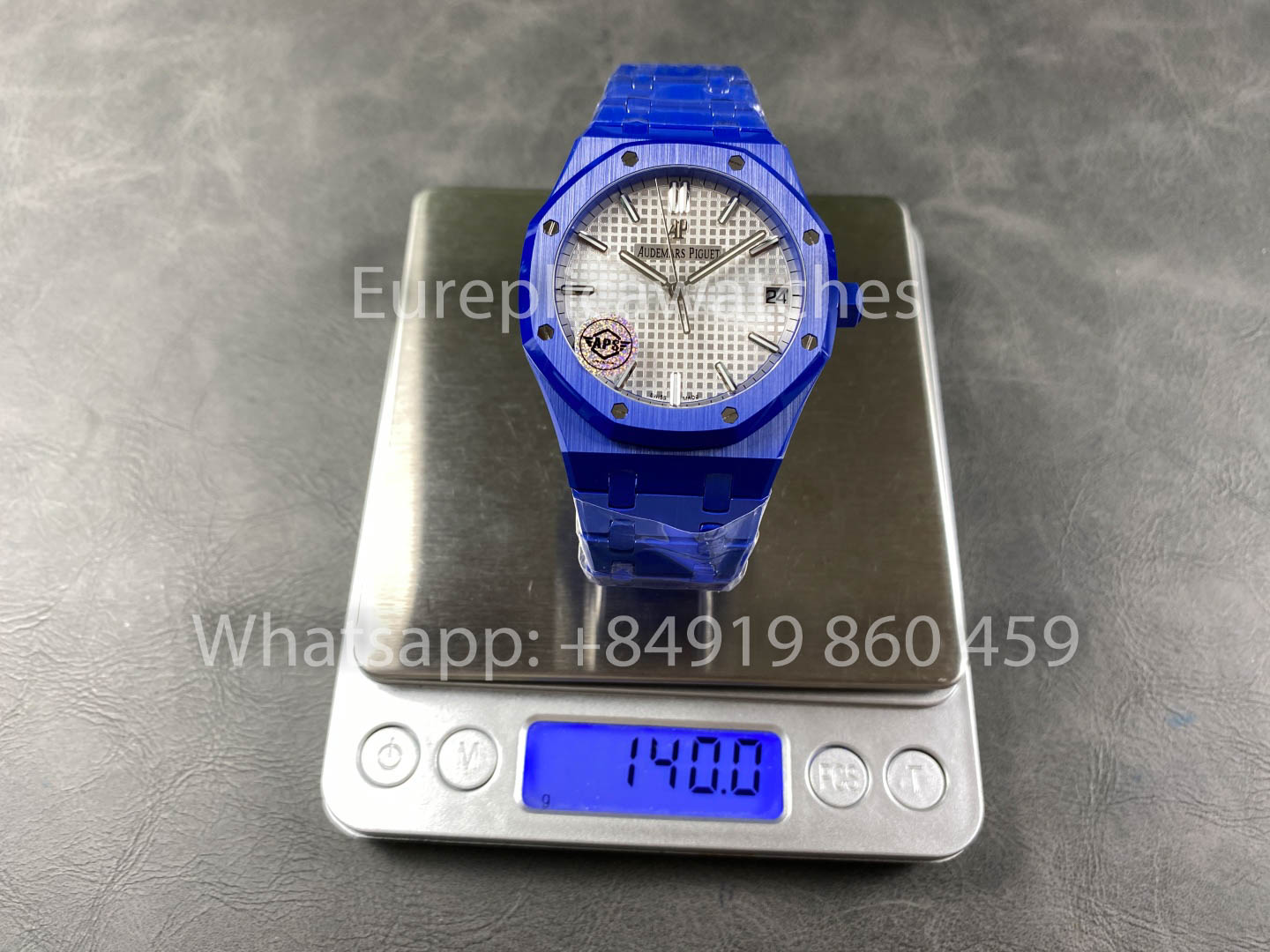 Audemars Piguet Royal Oak 15500ST quadrante bianco versione migliore 1:1 Blu ceramica Cassa APS Fabbrica