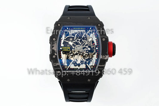 Richard Mille RM035-02 Rafael Nadal versione migliore 1:1 APS Fabbrica Nero cinturino