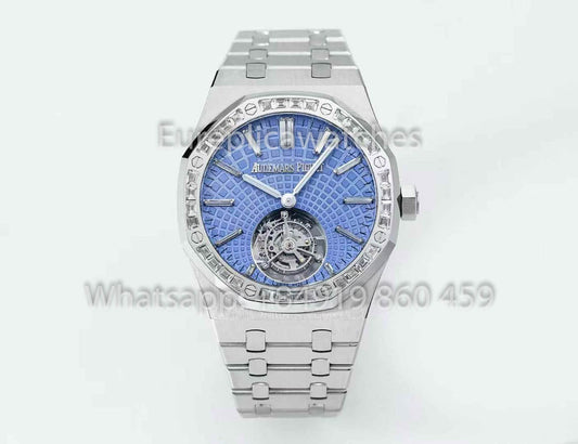 Audemars Piguet Royal Oak Tourbillon 26530ST.OO.1220ST.01 BBS Fabbrica versione migliore 1:1 Light quadrante blu