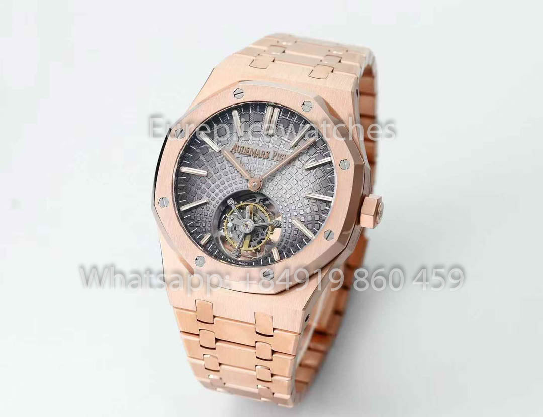 Audemars Piguet Royal Oak Tourbillon 26530ST.OO.1220ST.01 BBS Fabbrica versione migliore 1:1 Grigio quadrante RG